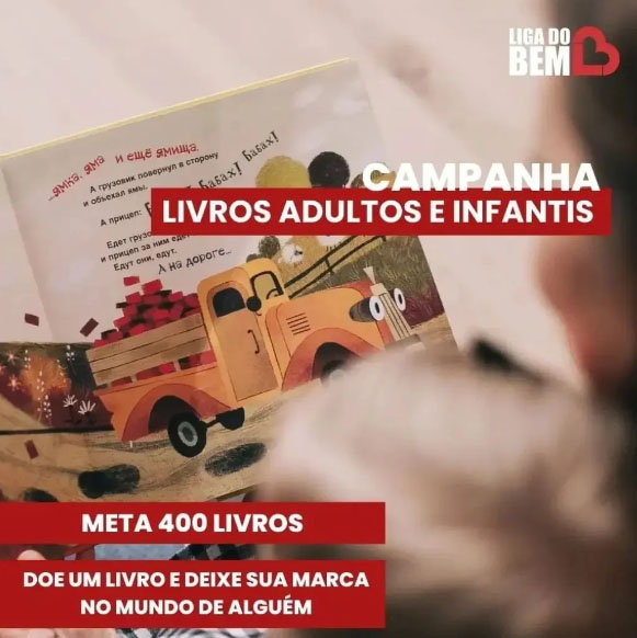 Precisamos de Livros - Caravana Quijingue